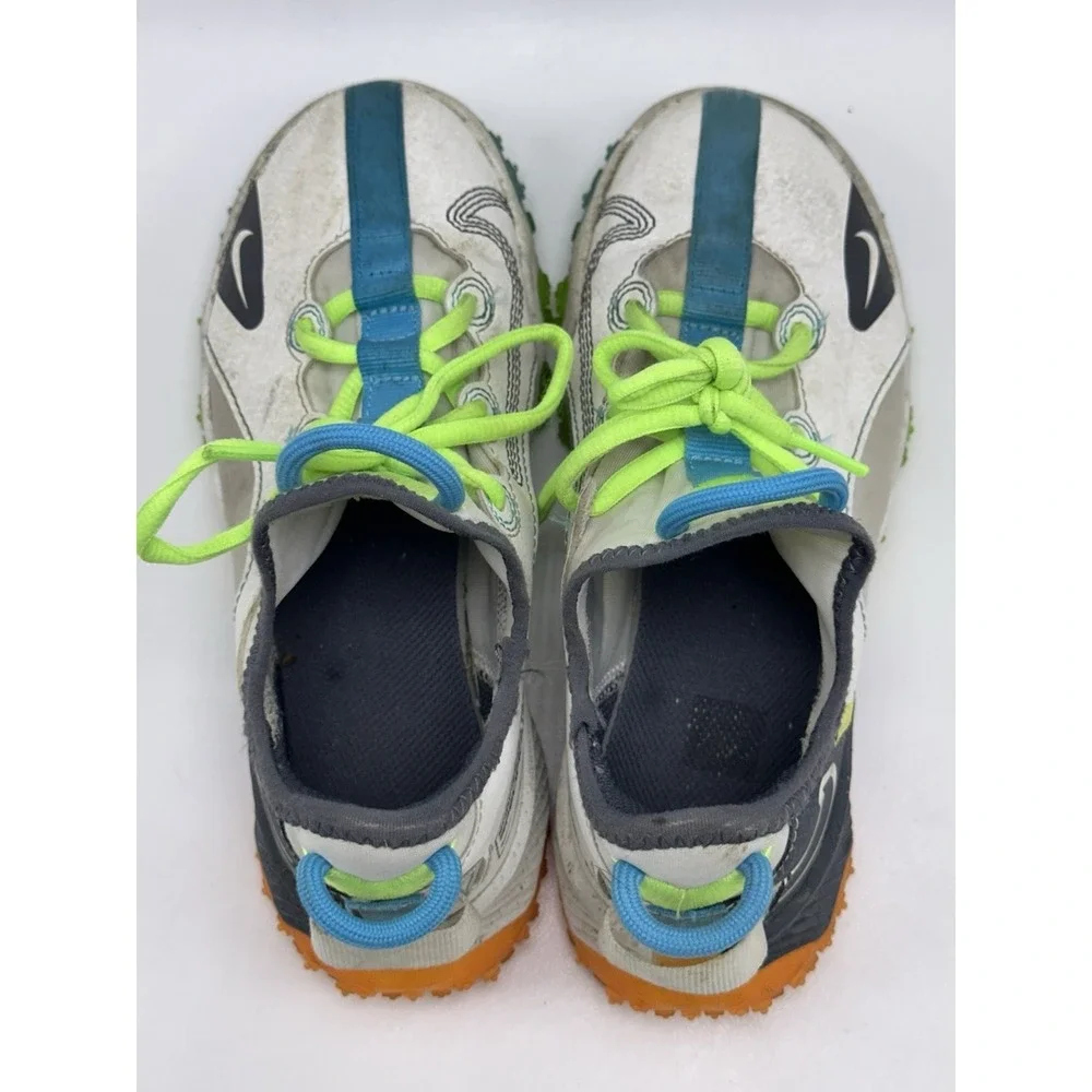 Nike Future Field Cleats Boy's Size 2Y Hyper Yellow Sail Sonic Gray DJ6949-101